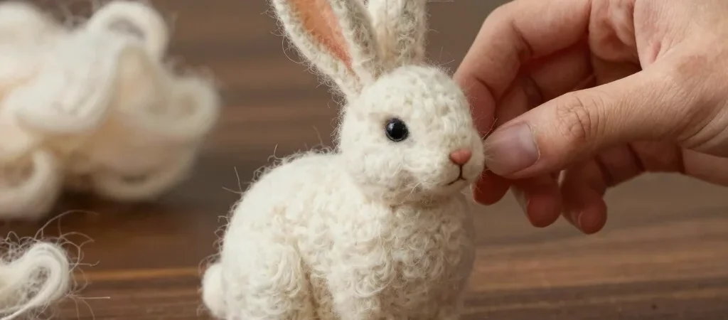 Form and Feeling in Handcrafted Needle Felted Wool Artistry